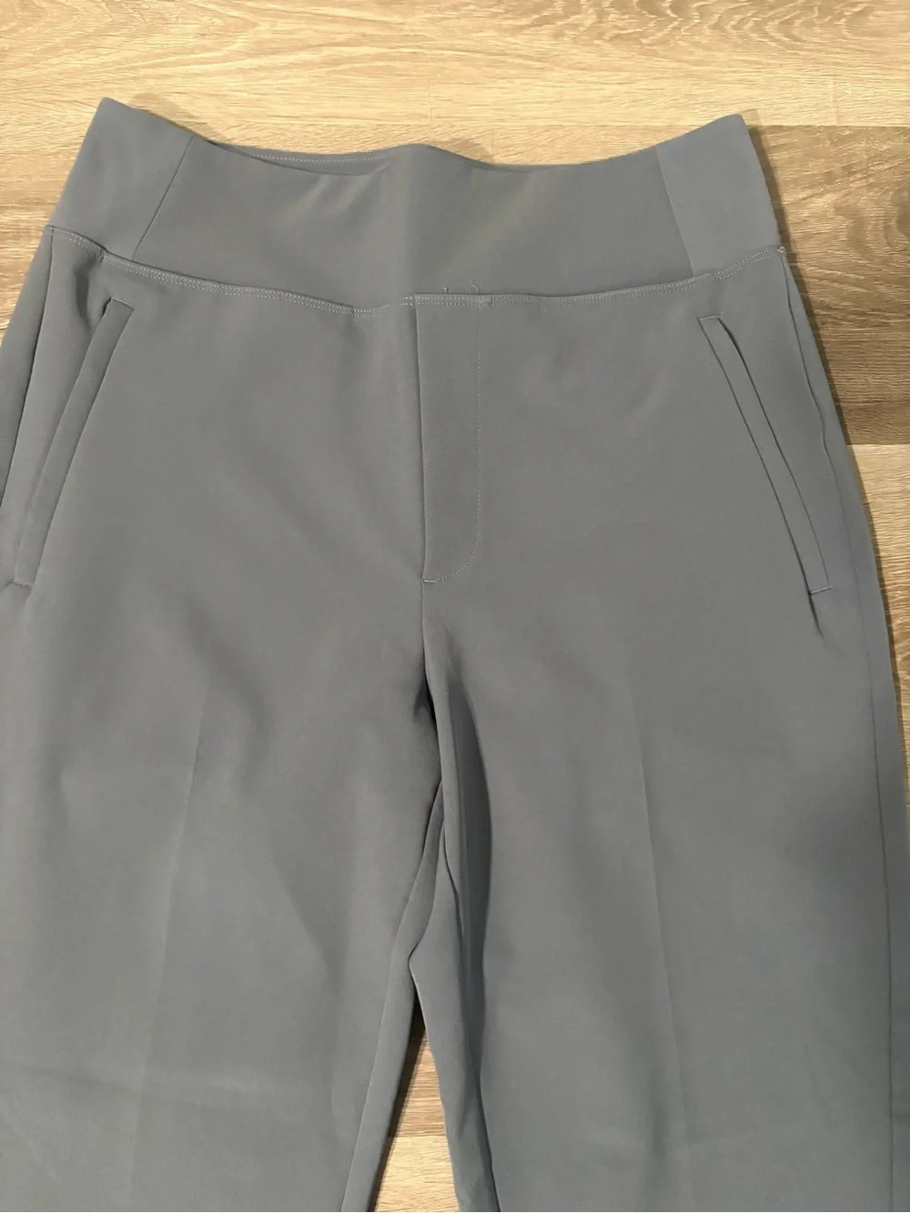Women’s Athleta gray ankle Stretch Dress Pants - Slate Blue - Picture 2 of 7